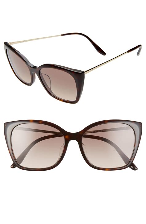 Prada 54mm Cat Eye Sunglasses 